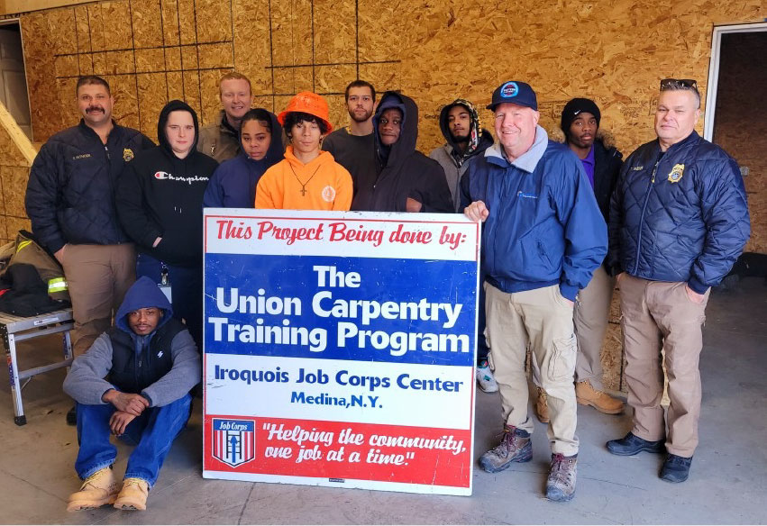 Iroquois Job Corps students