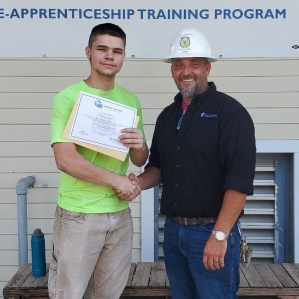 UBC Job Corps graduate Tyler Hudson