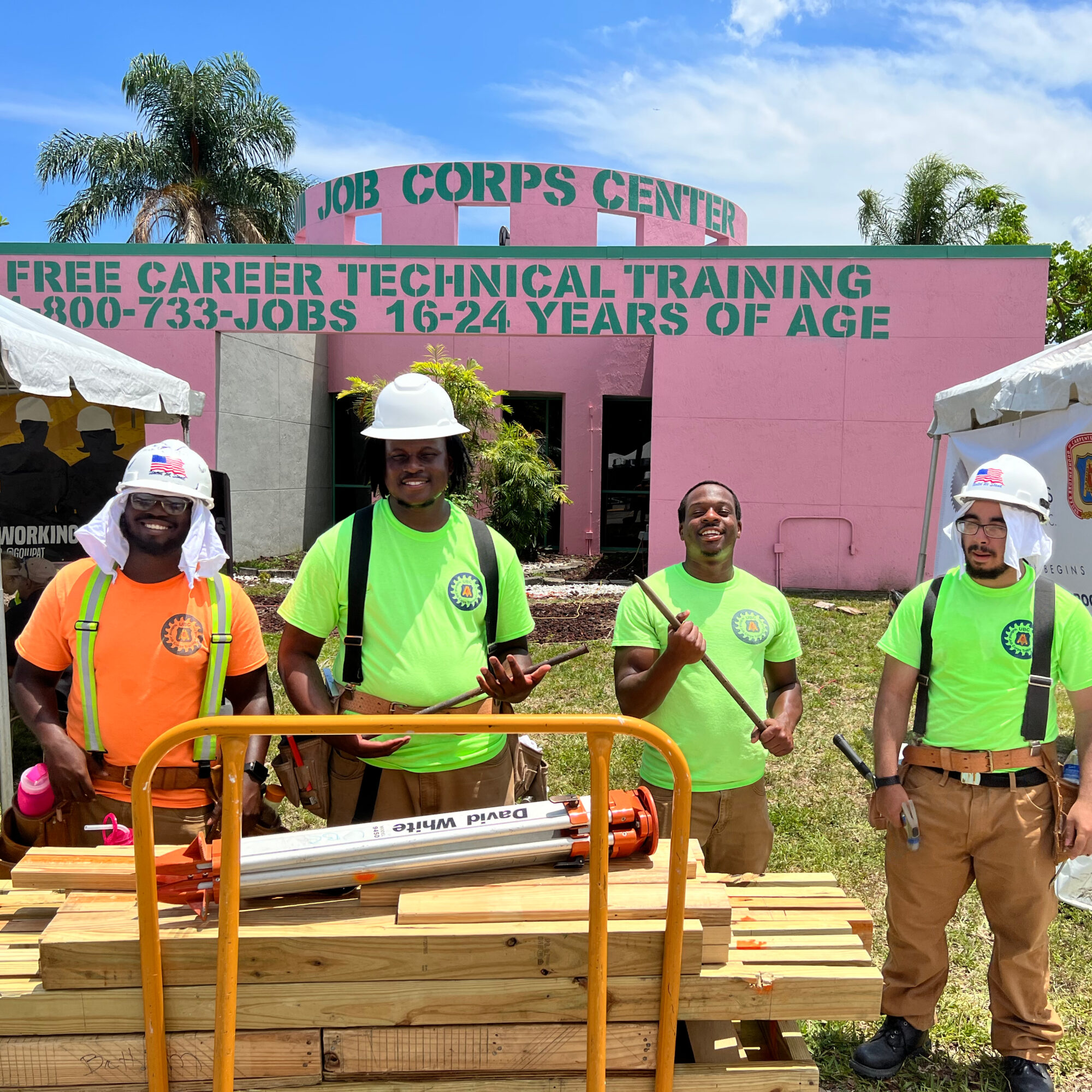 UBC Job Corps Miami students outreach