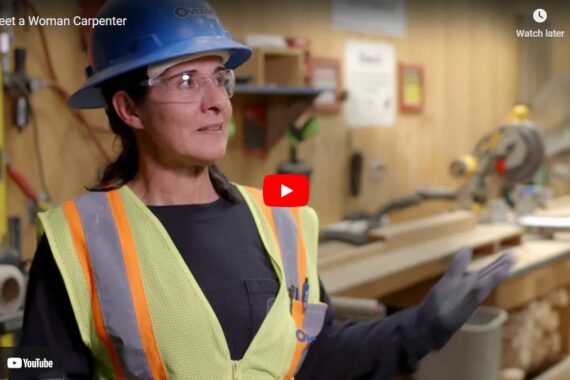 UBC Job Corps Video Meet a Woman Carpenter