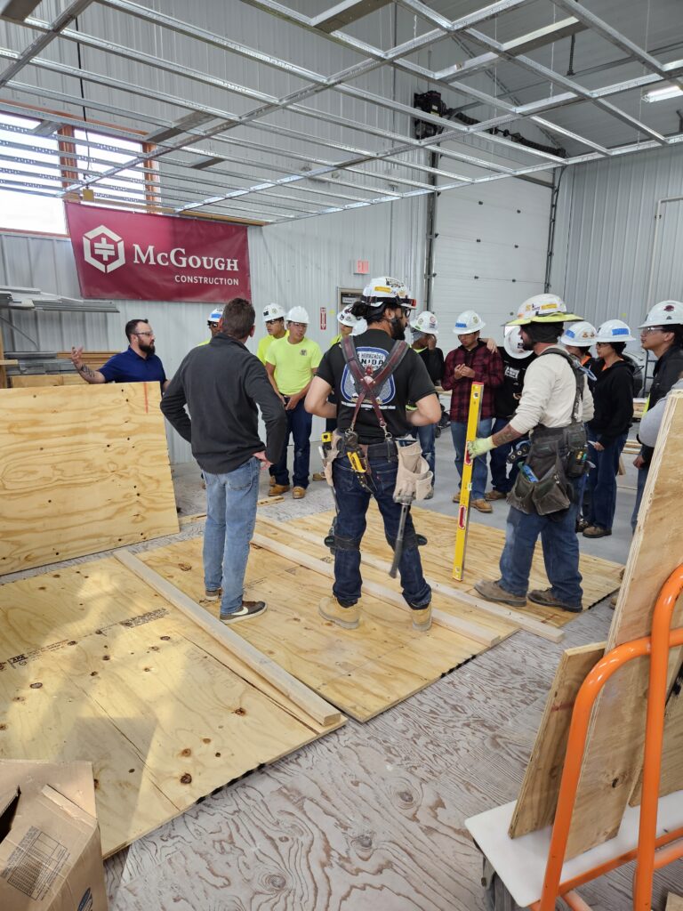 Boxelder students at training center