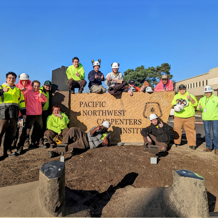 UBC Job Corps Tongue Point group photo