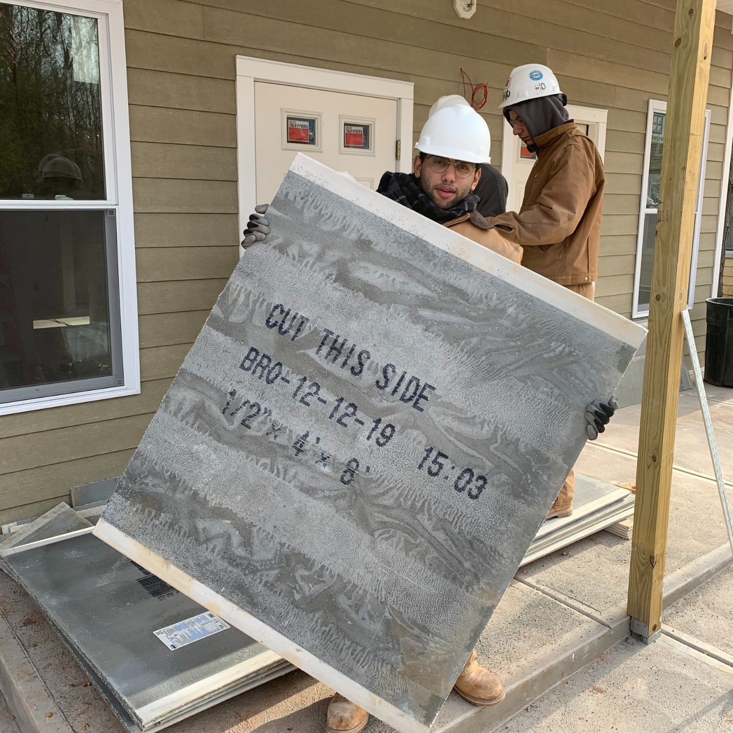 UBC Job Corps students on the jobsite