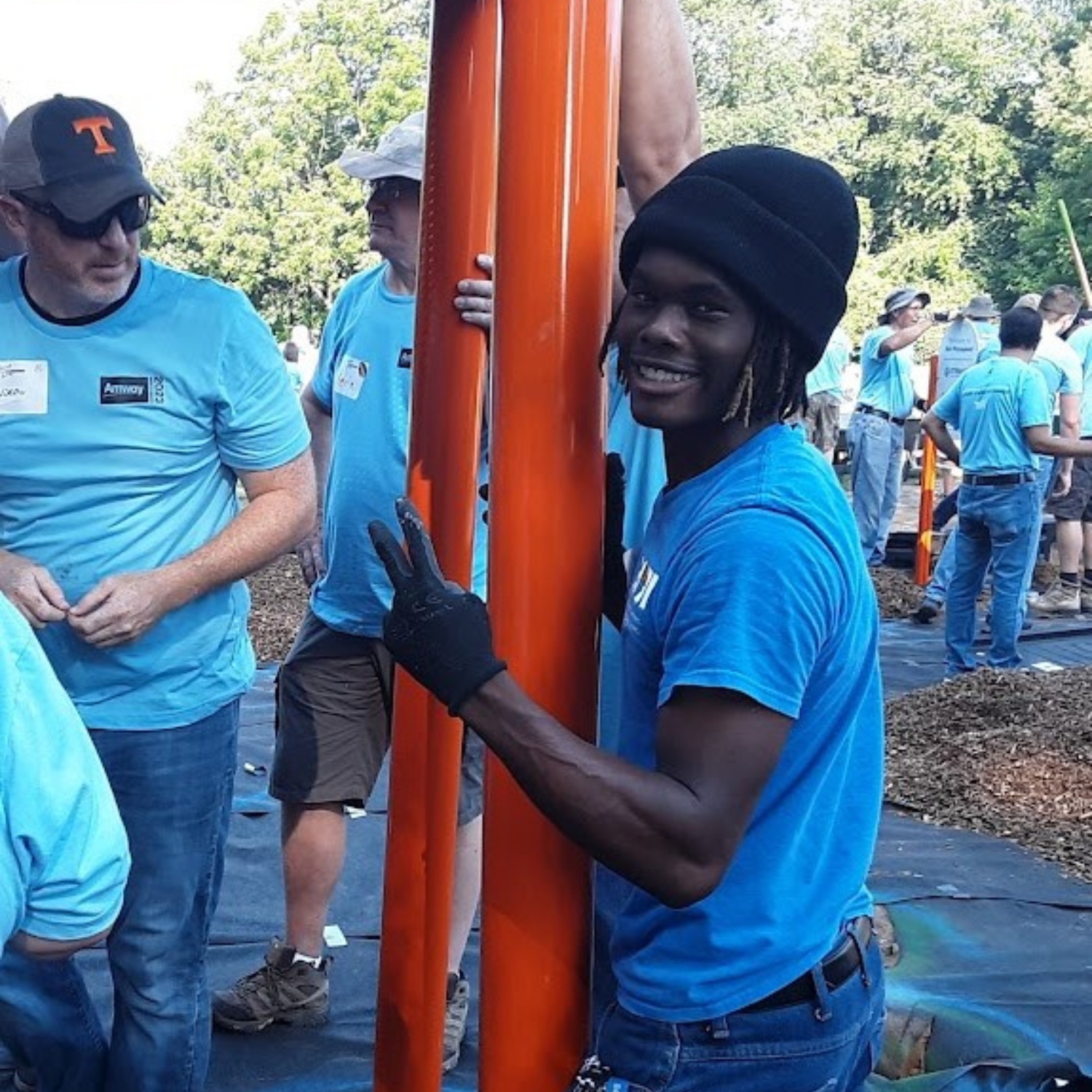 UBC Job Corps students at event